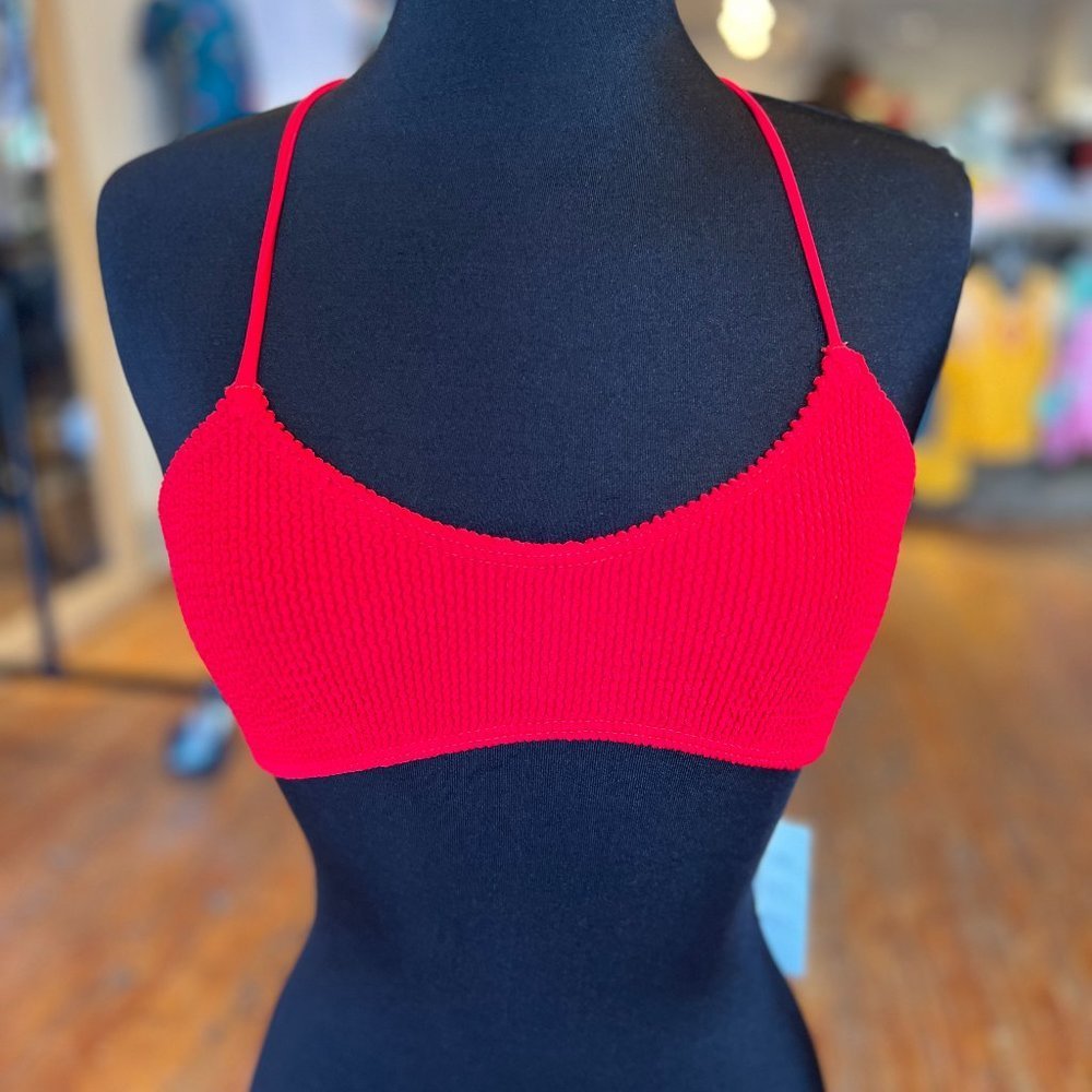 BOUND by Bond-Eye The Selena Rib Bikini Top- One Size